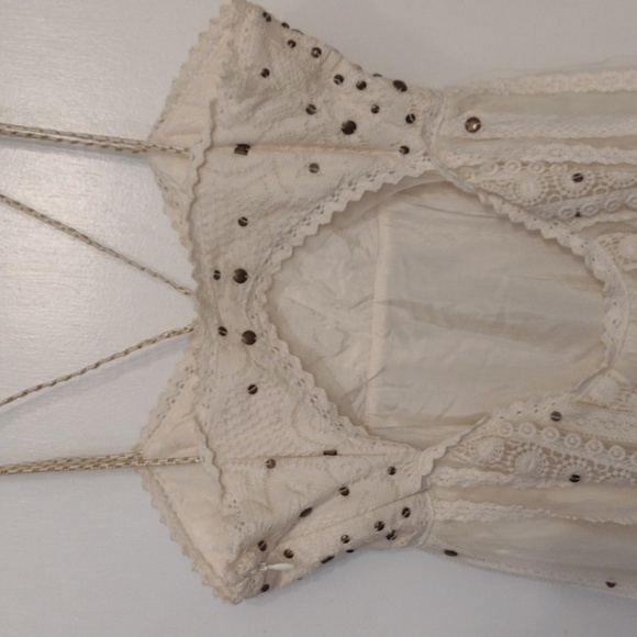 NWT Free People Studded Party Dress Maxi Dress size 4 RARE - Picture 11 of 16